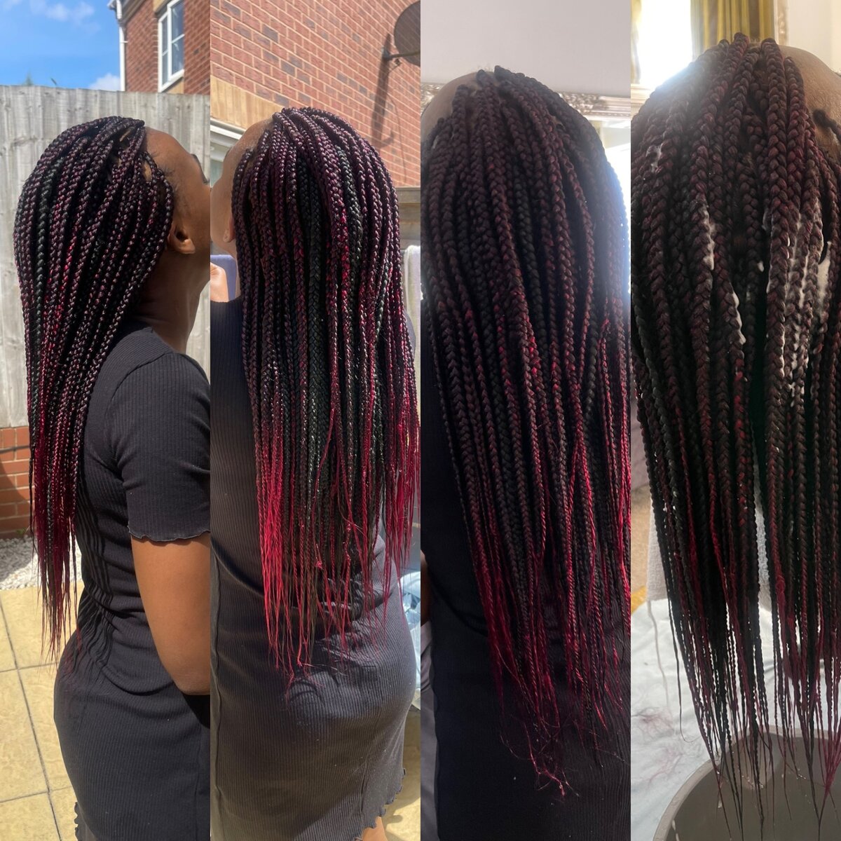 Braids (Medium Size) by Adorable Look mobile braiding salon in Coventry